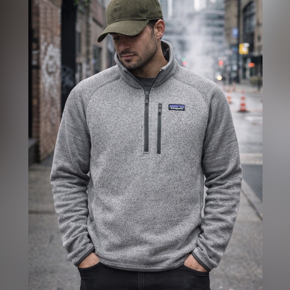 Patagonia Better Sweater Nickel Patagonia Better Sweater 1/4 Zip